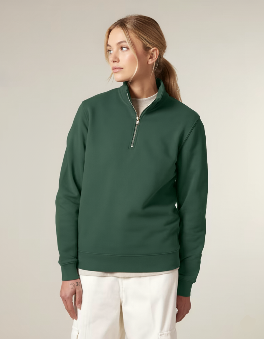 Half zip one